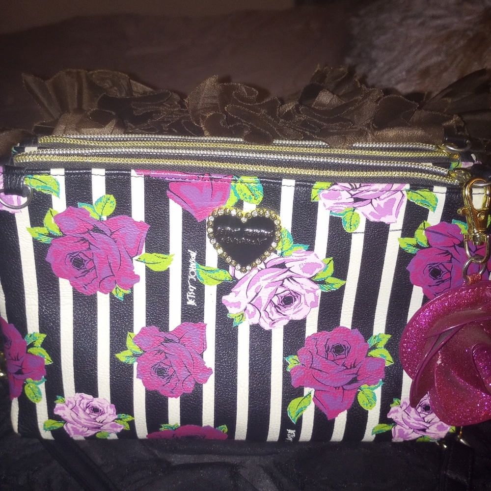 Betsey Johnson clutch purse